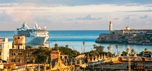 Royal Caribbean International makes first cruise call in Cuba