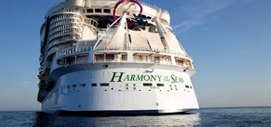 Harmony of the Seas makes maiden call in St. Kitts