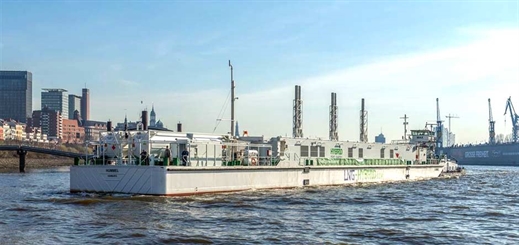 Becker Marine Systems promotes LNG Hybrid Barge for use in Norway