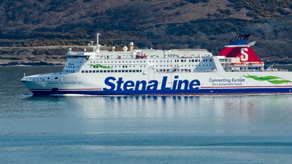 Stena Line records 4% rise in passenger numbers on Belfast routes