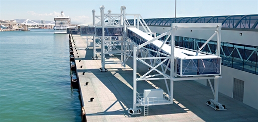 ADELTE to install passenger boarding bridges at seven ports