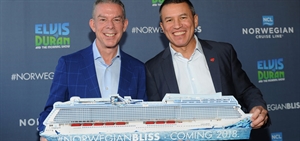 American radio presenter Elvis Duran to christen Norwegian Bliss