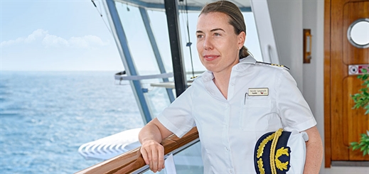 AIDA Cruises appoints Germany’s first female cruise ship captain