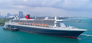 Queen Mary 2 visits Singapore during Southeast Asia voyage