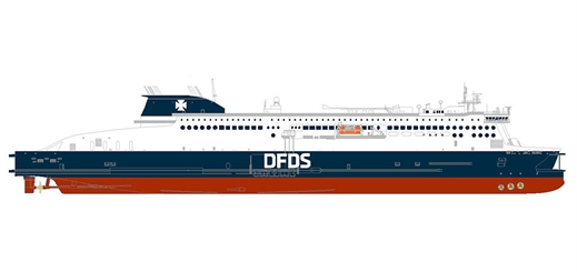 DFDS charters new ferry for the English Channel