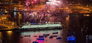 TUI Cruises christens Mein Schiff 1 during ceremony in Hamburg