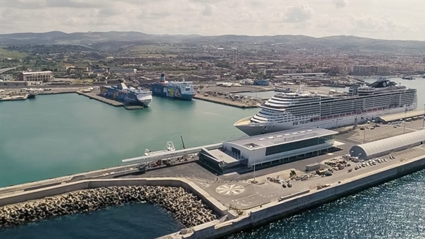 Port of Civitavecchia opens new Terminal Amerigo Vespucci