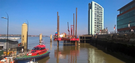 Construction work begins on Liverpool’s new cruise terminal