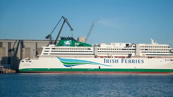 Irish Ferries postpones W.B Yeats' debut until September 2018