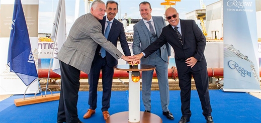 RSSC marks construction milestone for Seven Seas Splendor