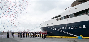 Ponant names Le Lapérouse in Hafnarfjörður