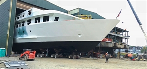 American Harmony taking shape at Chesapeake Shipbuilding