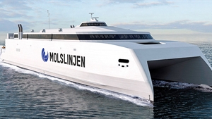 Why do aluminium ferries have to go fast?