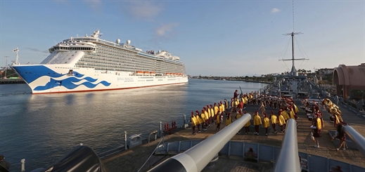 Royal Princess makes her Los Angeles debut