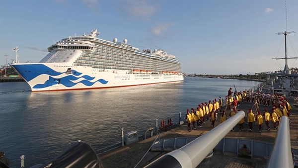 Royal Princess makes her Los Angeles debut