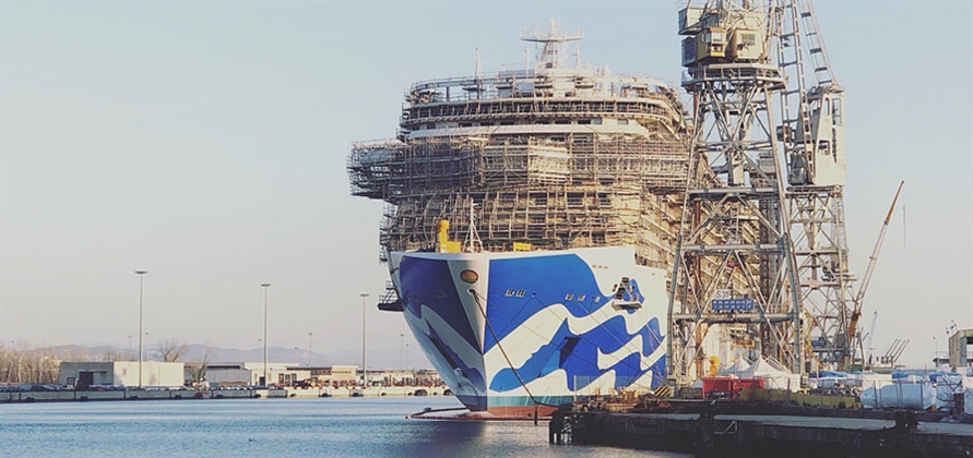 Princess Cruises Finalises Order For Two LNG Ships With Fincantieri