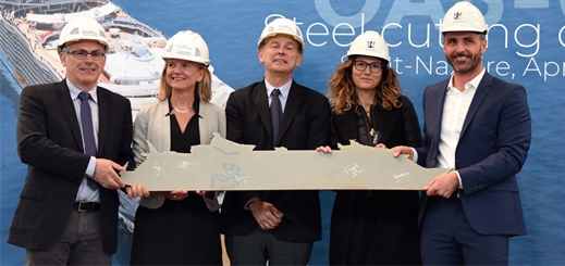 Chantiers de l’Atlantique cuts steel for fifth Oasis-class ship