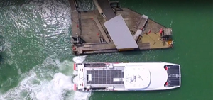 Red Funnel trials new Azurtane vessel positioning system