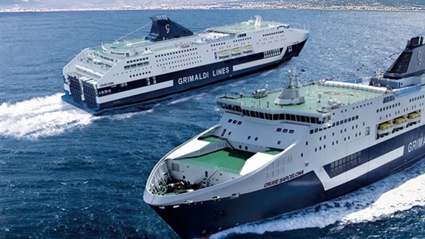 Two Grimaldi Group ferries to operate emission-free in ports