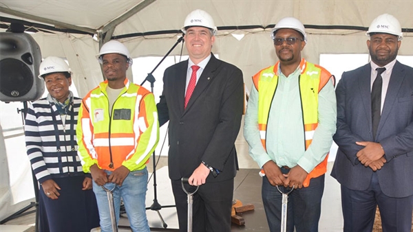 MSC Cruises begins construction of Durban cruise terminal