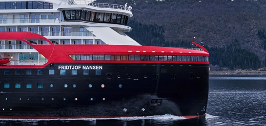 Hurtigruten's Fridtjof Nansen completes sea trials