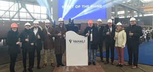 Saga Cruises celebrates Spirit of the Rhine keel laying