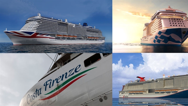 Four new Carnival Corporation ships to hit the waves in 2020