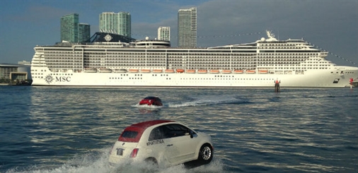 MSC Divina arrives in Miami