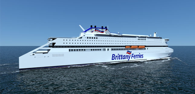 LNG ship for Brittany Ferries