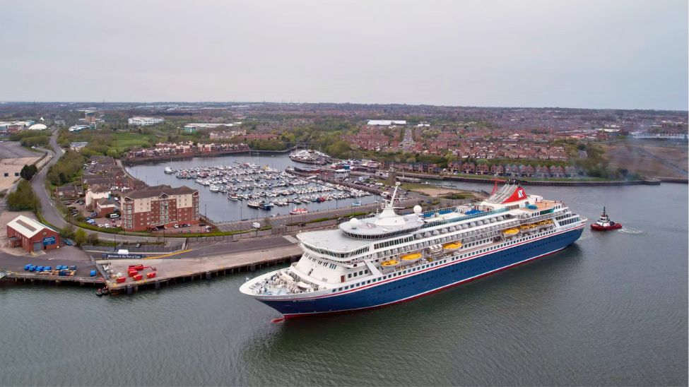 Fred. Olsen Cruise Lines first cruise line to depart from