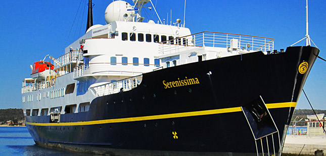 Serenissima calls at Portsmouth