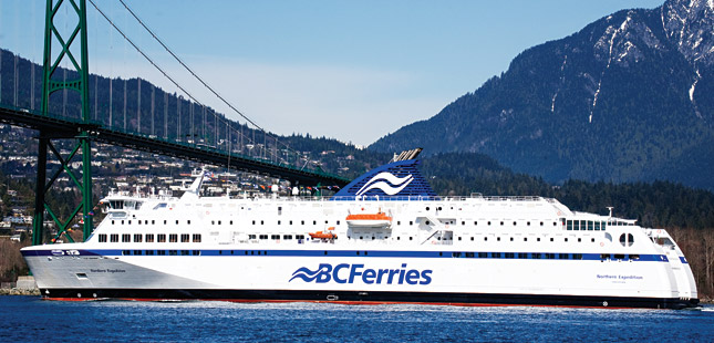 BC Ferries signs Parks Canada