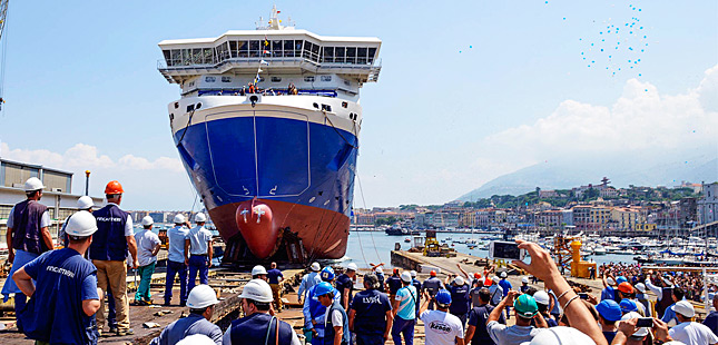 Fincantieri launches STQ ferry