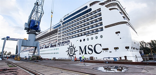 MSC Magnifica leaves drydock