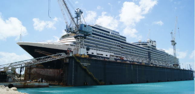 Cruising into drydock