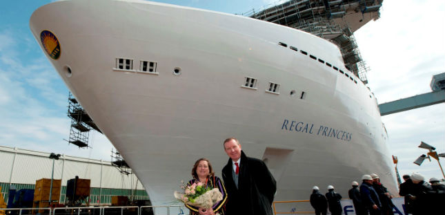 Regal Princess floated out 