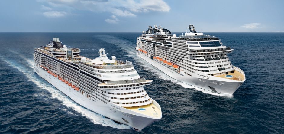 MSC Cruises Plans To Deploy A Second Ship In China In 2024   Bellissima And Splendida Ships 