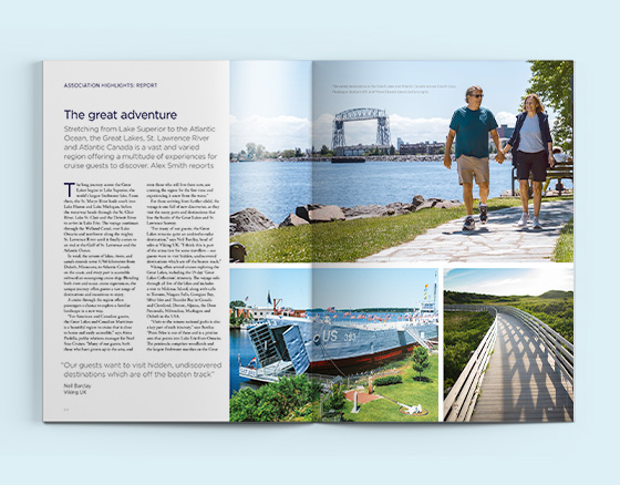 Cruise And Ferry Itinerary Planning Magazine 2024 Spread 4 