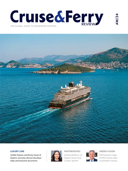 Cruise & Ferry Magazine Autumn/Winter 2024 Front Cover