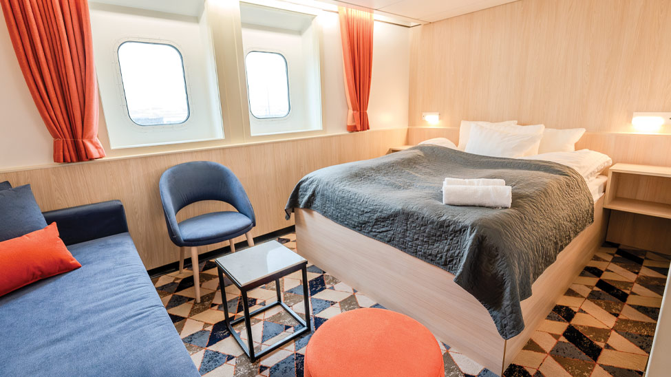 DFDS LED lights cabins lower energy consumption