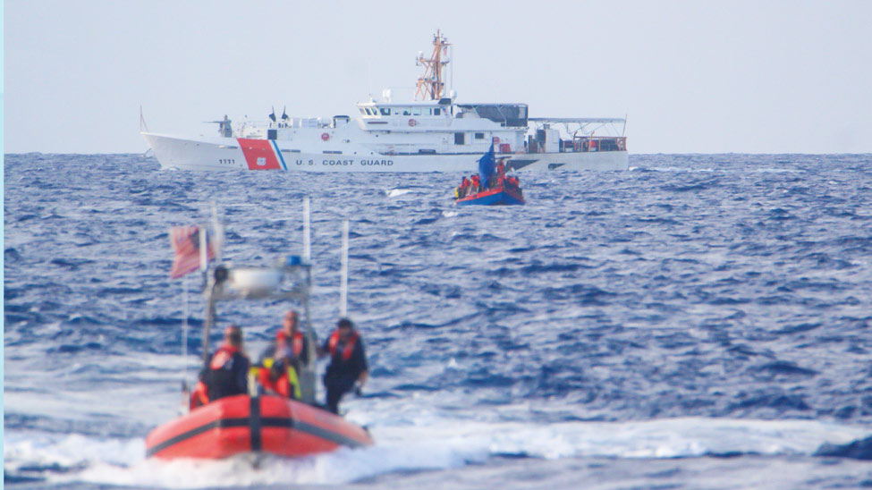 Coast Guard ship