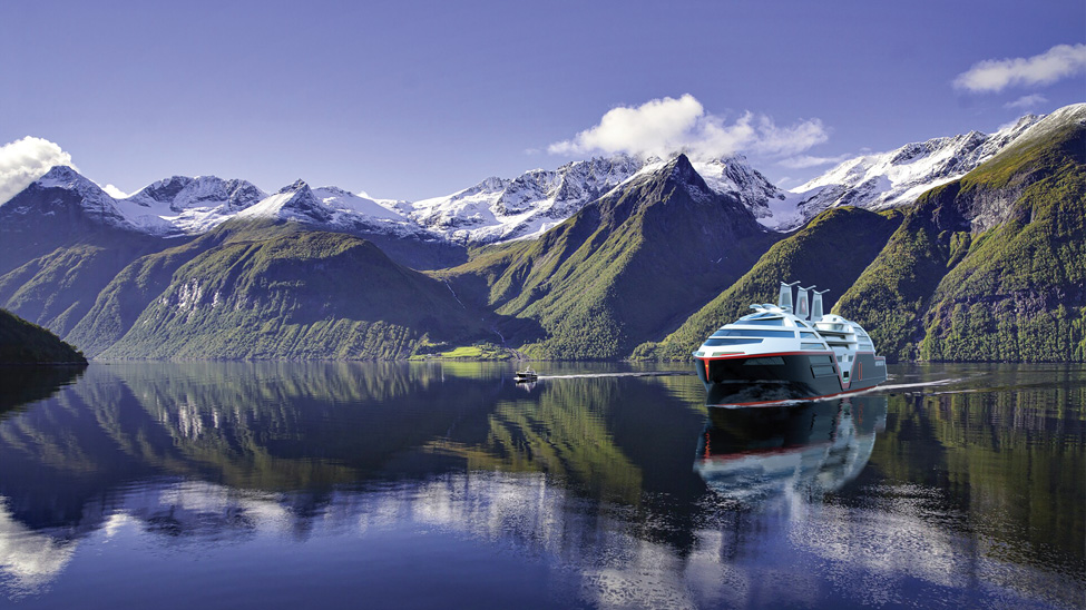 Hurtigruten zero emission ship