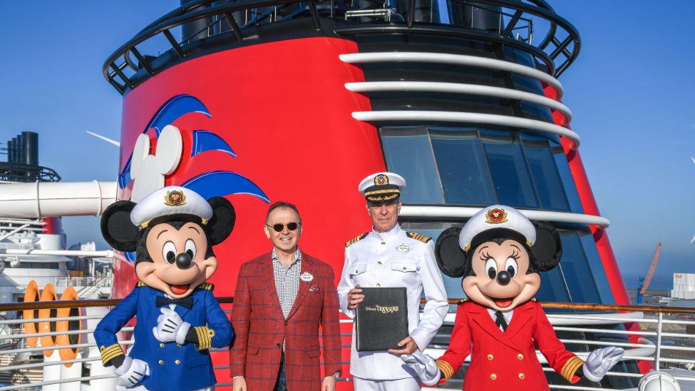 Disney Cruise Line Disney Treasure delivery from Meyer Werft