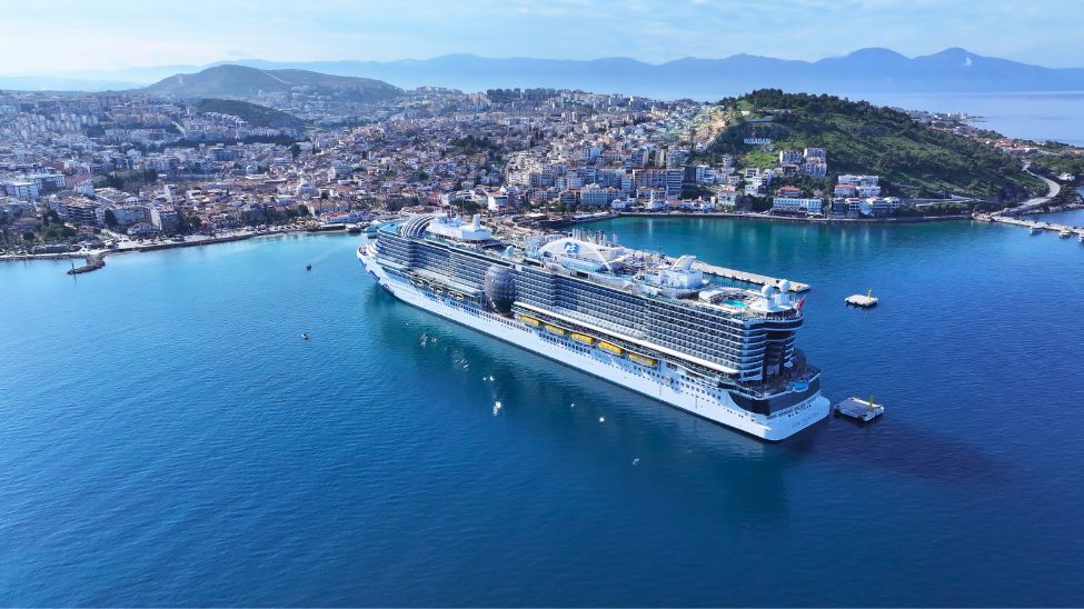 The 4,300-guest Sun Princess made its debut on 28 February 2024 